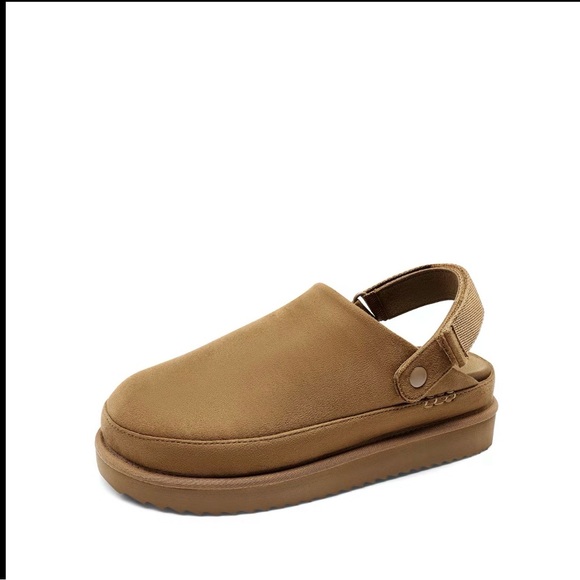 Dream Pairs Round-Toe Platform Mule Clogs Indoor/Outdoor Memory-Foam - Picture 5 of 8